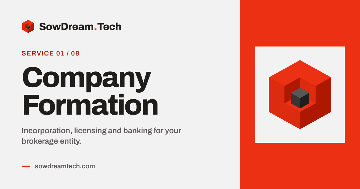 Company Formation for Forex Brokers — SowDream Tech